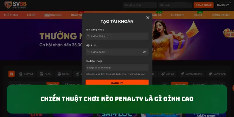 Chiến thuật chơi kèo penalty là gì đỉnh cao